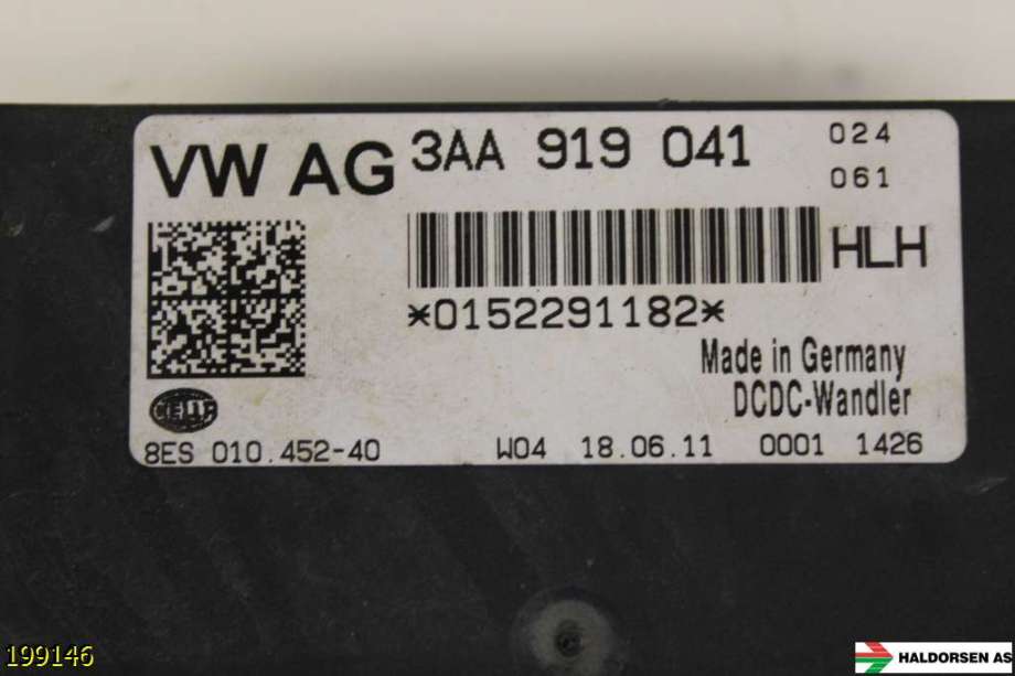 Styreenhet diverse til VW Passat 2011-2015 (B7) (B7) (VOLKSWAGEN|3AA 919 041|)