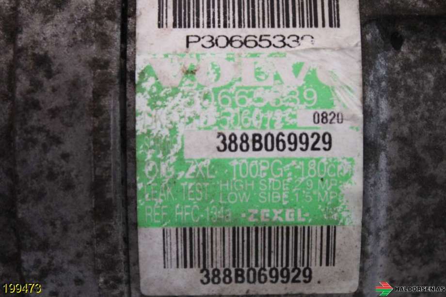 Aircondition kompressor til Volvo S80 1998-2006 (Type I)  (VOLVO|)
