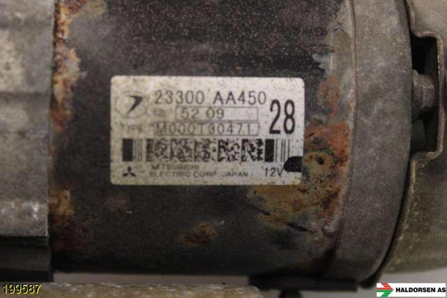 Starter til Subaru Impreza 2001-2005 (Type II, Fase 1)  (SUBARU|23300AA450|)