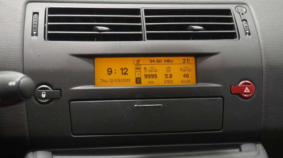 Instrument kjørecomputer til Citroën C4, 2004-2011 (Type I)  (CITROEN|NS480386)