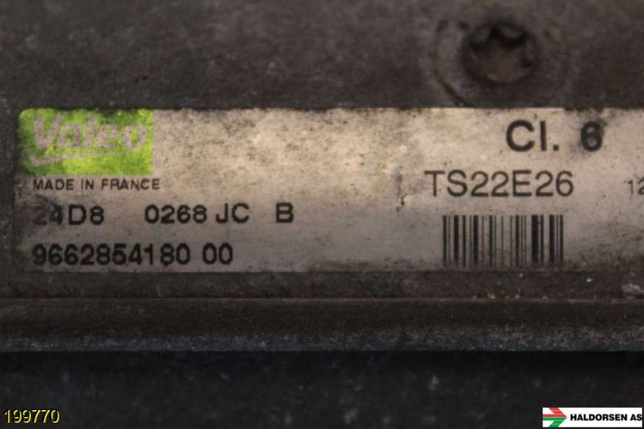 Starter diesel til Citroën C4 2004-2011 (Type I) (CITROEN||966285418000)