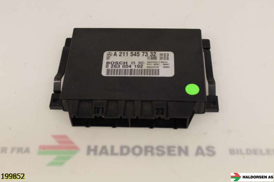 Styreenhet parkering til Mercedes E-Klasse 2006-2009 (Fase 2) (W211) (W211) (MERCEDES|A 211 545 73 32|0 263 004 192|)