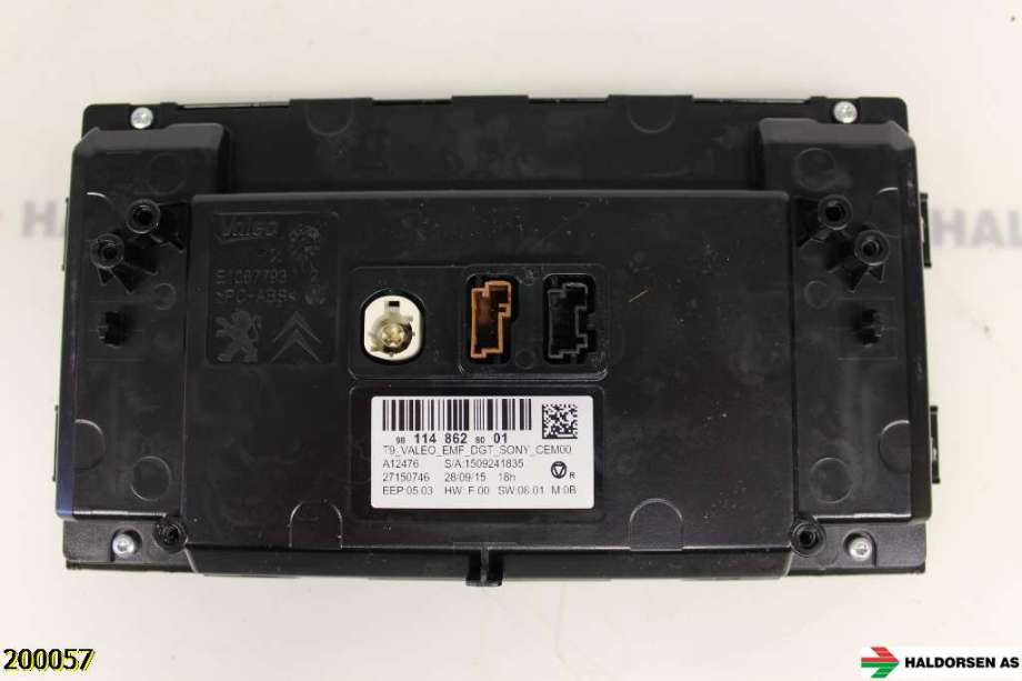 Bilstereo navigasjon til Peugeot 308 2013-2021 (Type II)  (PEUGEOT|98 114 862 80|)