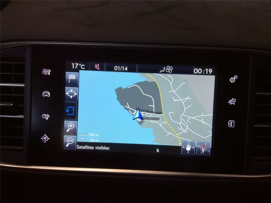 Bilstereo navigasjon til Peugeot 308 2013-2021 (Type II)  (PEUGEOT|98 114 862 80|)