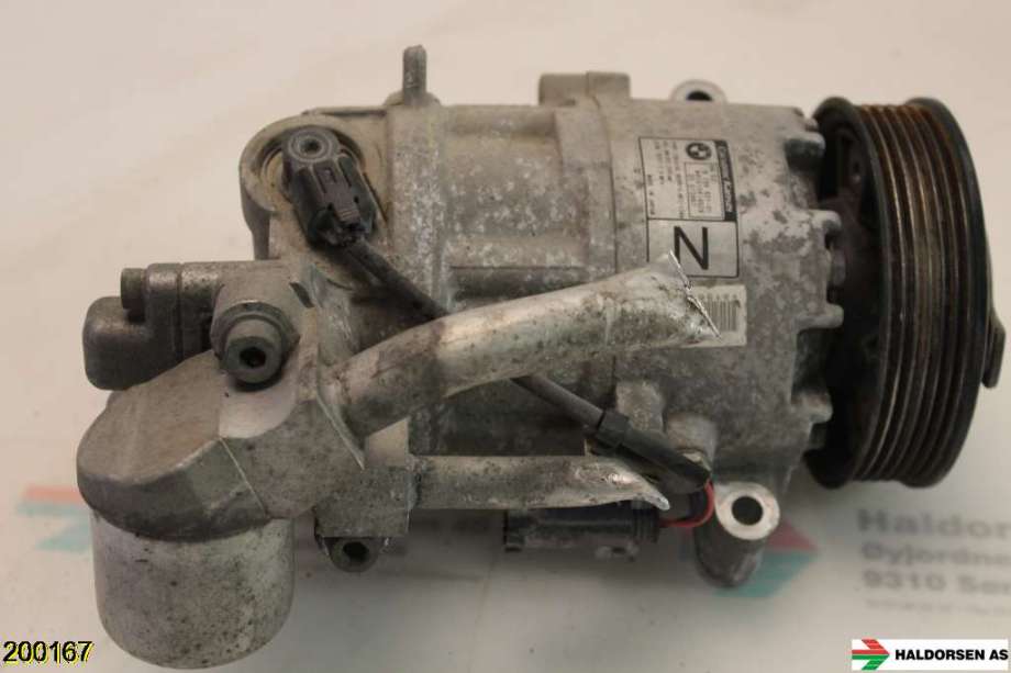 Aircondition kompressor til BMW 1-Serie 2004-2011 (E81/E82/E87/E88) (E81/E82/E87/E88) (BMW|64 52 9 182 793||A4101541A026)
