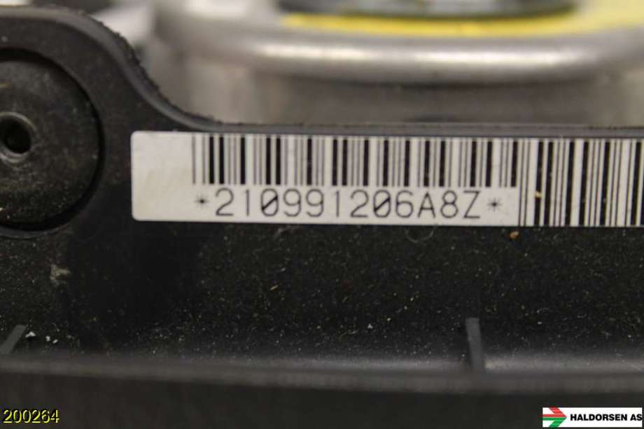 Airbag rattpute til Toyota RAV4 2006-2009 (Type III, Fase 1)  (TOYOTA|Z2CD6373574|)