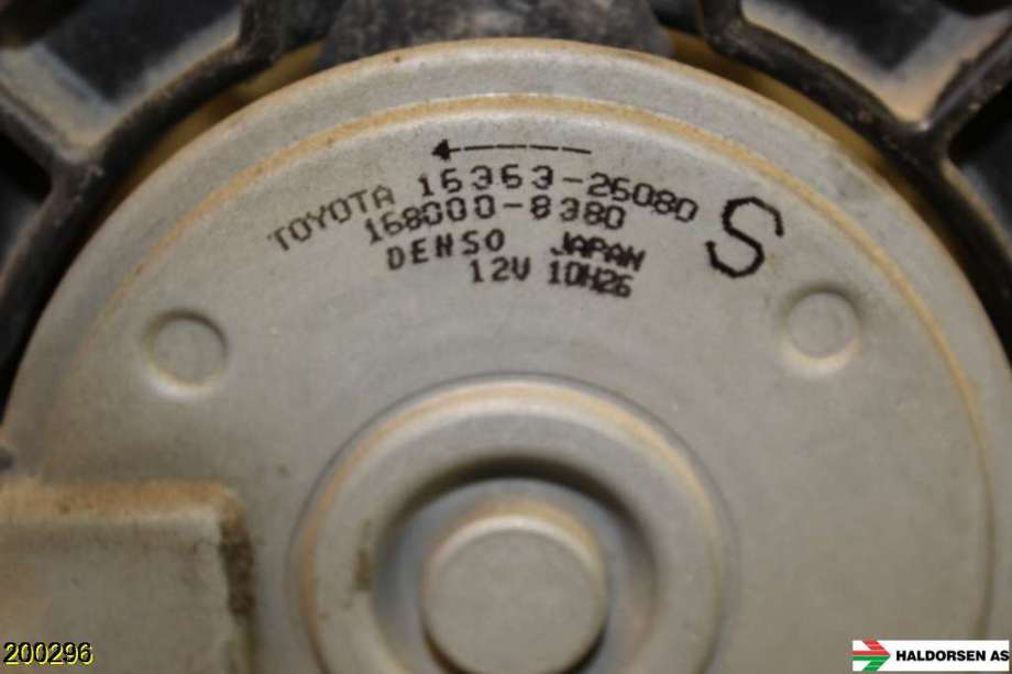 Kjølevifte til Toyota RAV4 2006-2009 (Type III, Fase 1)  (TOYOTA|16363-28170|)
