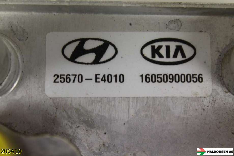 Aircondition radiator til Kia Soul 2014-2019 (Type II)  (KIA|97606E 4501|)