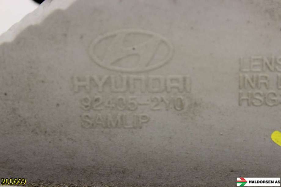 Baklykt venstre indre til Hyundai Ix35 2010-2015  (IX35/TUCSON 11 (CZECH PLANT-EU|92405-2Y0|)