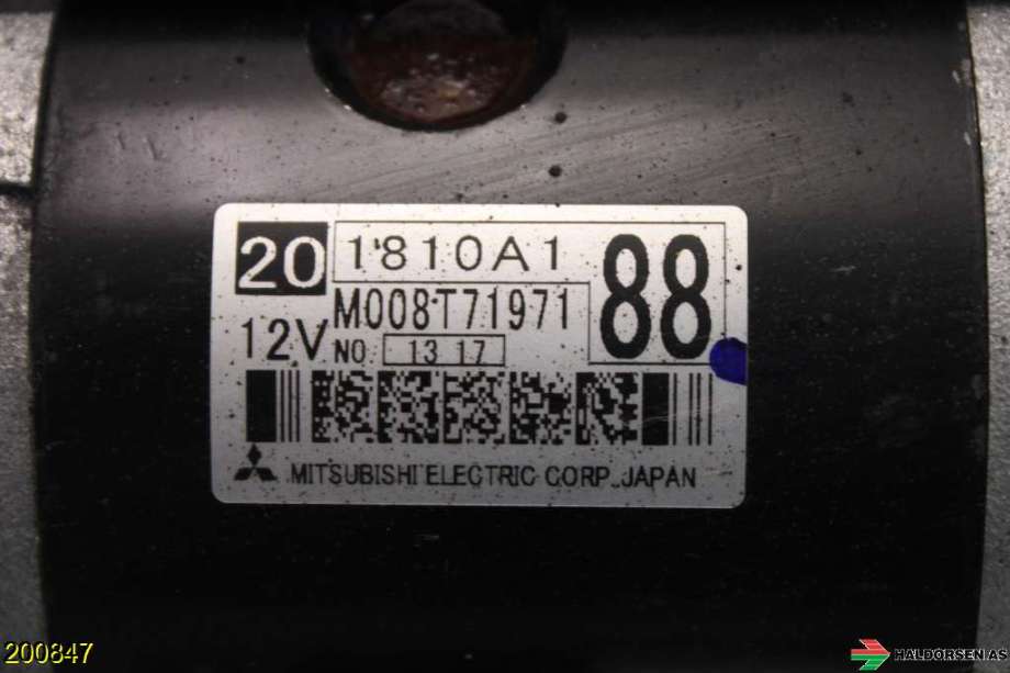 Starter diesel til Mitsubishi ASX 2010-2019  (MITSUBISHI|1810A188|)