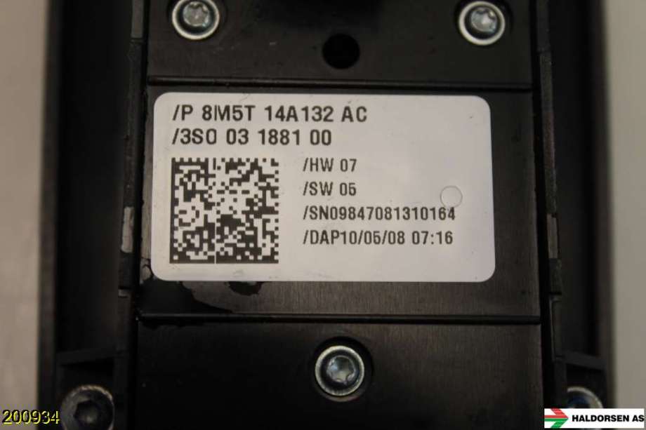 Bryter ruteheis til Ford Kuga 2008-2012 (Type I)  (FORD|8M5T-14A132-AC|)