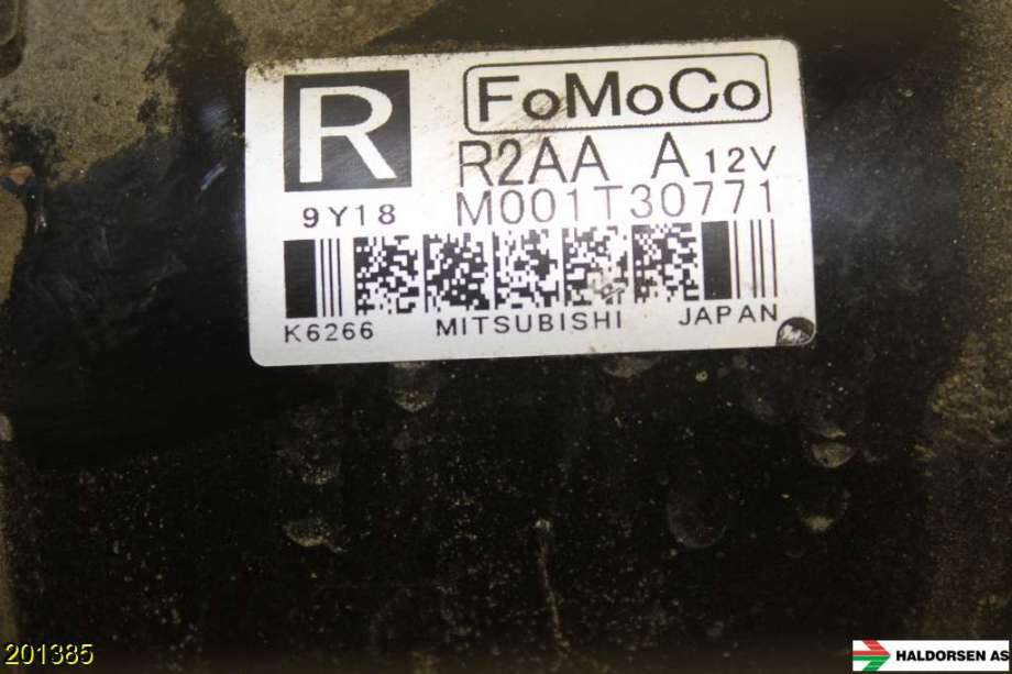 Starter diesel til Mazda 6 2010-2013 (Type II, Fase 2)  (MAZDA|R2AA-18-400A|)