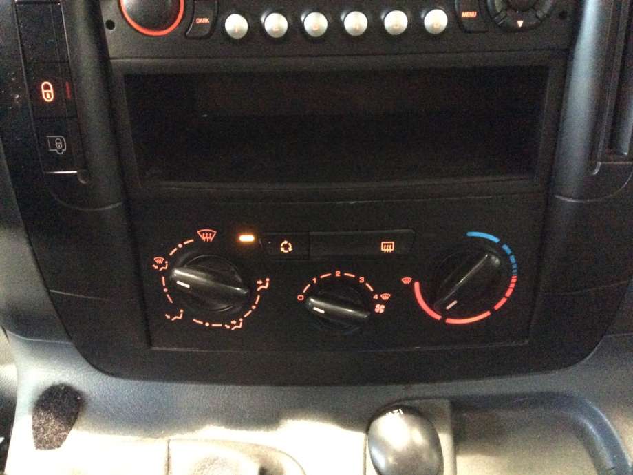 Varmeapparat betjening til Citroën Jumpy, 2007-2016 (Type II)  (CITROEN|6451 XQ)
