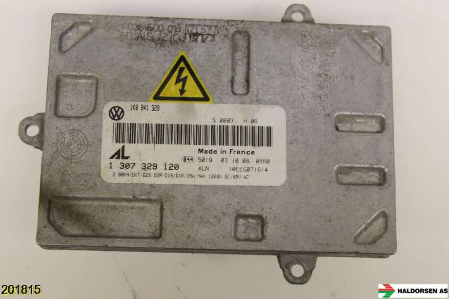 Styreenhet xenon/ballast til VW CC 2008-2012 (PASSAT CC) (PASSAT CC) (VOLKSWAGEN|1K0 941 329||1 307 329 120)