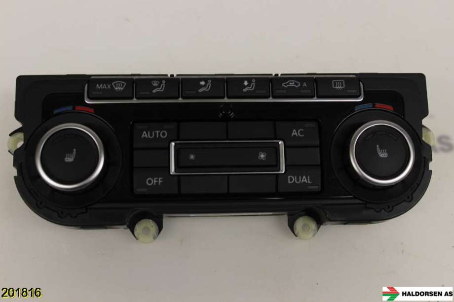 Varmeapparat betjening til VW CC 2008-2012 (PASSAT CC) (PASSAT CC) (VOLKSWAGEN|5K0 907 044 EA ZJU|)