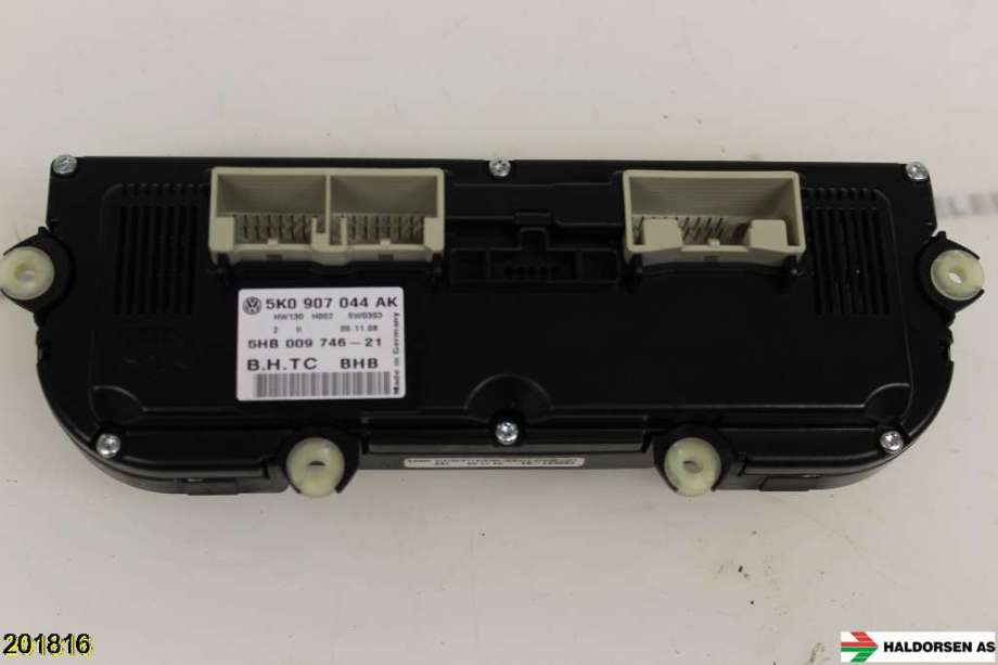Varmeapparat betjening til VW CC 2008-2012 (PASSAT CC) (PASSAT CC) (VOLKSWAGEN|5K0 907 044 EA ZJU|)