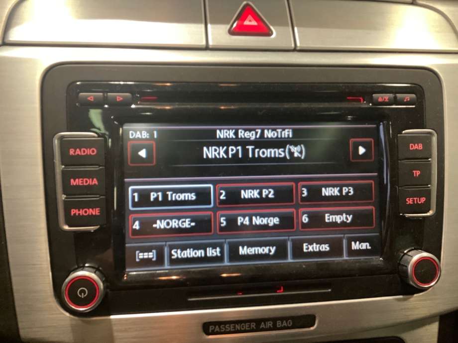 Bilstereo til VW CC 2008-2012 (PASSAT CC) (PASSAT CC) (VOLKSWAGEN|5M0 051 058||3C8 035 195 A)
