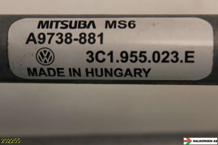 Viskeroverføring til VW Passat 2005-2010 (B6) (B6) (VOLKSWAGEN|3C1 955 601|)
