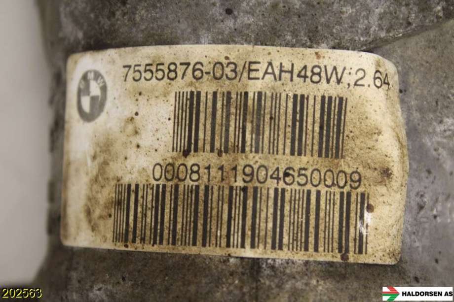 Kardang til BMW 5-Serie 2003-2010 (E60/E61) (E60/E61) (BMW|31 50 7 555 877|)