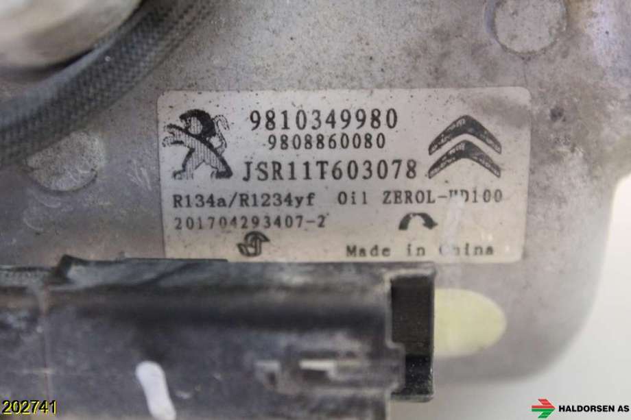 Aircondition kompressor til Citroën C3 2016-->> (Type III) (CITROEN|98 103 499 80|)
