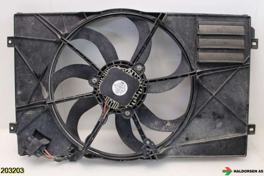 Kjølevifte til VW Caddy 2004-2010 (Type III, Fase 1)  (VOLKSWAGEN|1K0 121 205 AA|)