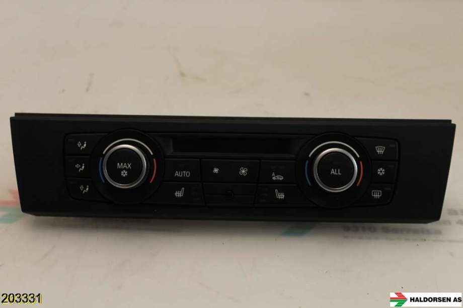 Varmeapparat betjening til BMW 3-Serie 2005-2011 (E90/E91/E92/E93) (E90/E91/E92/E93) (BMW|64 11 9 221 852||6411 9221852-05)
