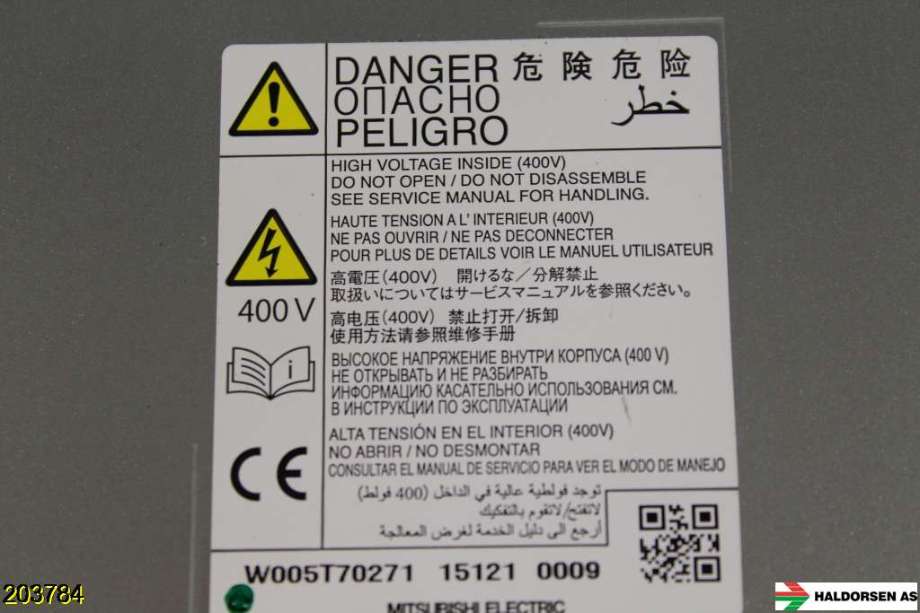 DCDC converter hybrid til Mitsubishi Outlander 2015-->> (Type III, Fase 2)  (MITSUBISHI|9481A013|)