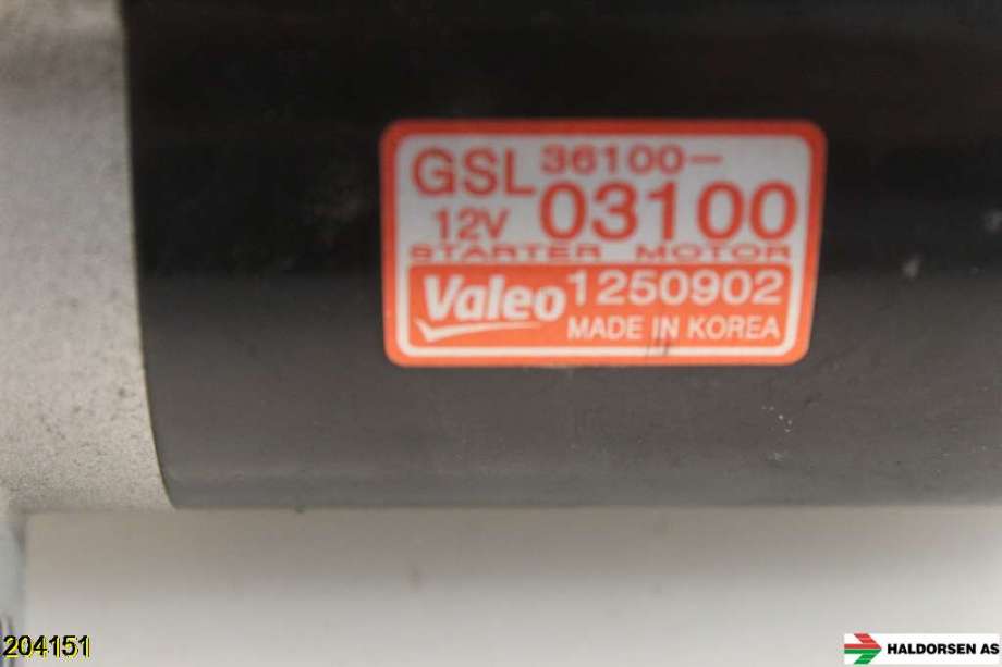 Starter til Hyundai i10 2008-2013 (Type I)  (HYUNDAI|36100 03100|)