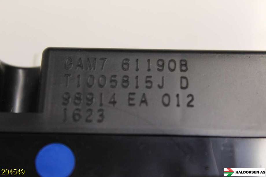 Varmeapparat betjening til Mazda 6 2010-2013 (Type II, Fase 2)  (MAZDA|GAM7-61-190B|)