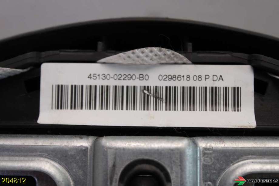 Airbag rattpute til Toyota Auris 2007-2010 (Type I, Fase 1)  (TOYOTA|4513002290B0|)