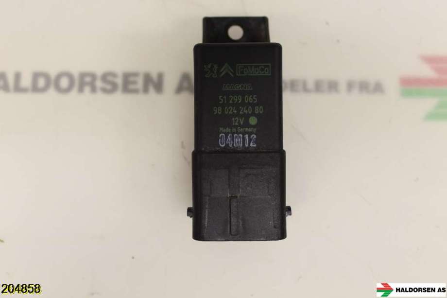 Rele gløde til Peugeot 4008, 2012-2017  (PEUGEOT|51 299 065)