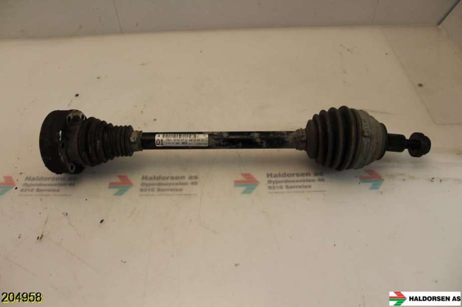 Drivaksel venstre foran til VW Golf V, Combi, 2003-2008  (VOLKSWAGEN|1K0 407 271 DJ)