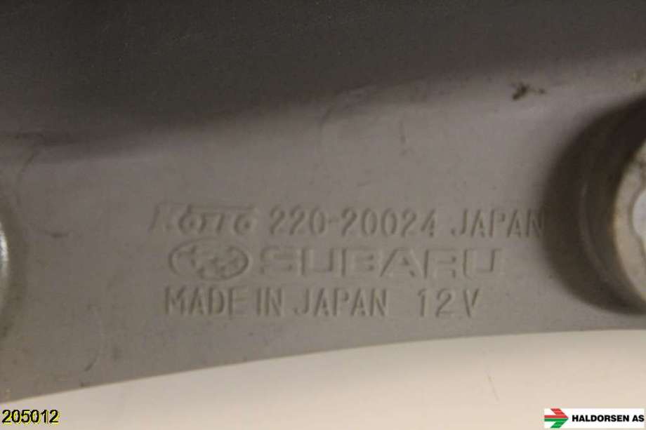 Baklykt høyre til Subaru Impreza 2008-2012 (Type III)  (SUBARU|220-20035|)