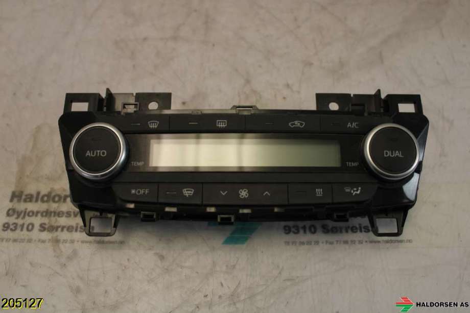 Varmeapparat betjening til Toyota Avensis 2015-2019 (Type III, Fase 2) (TOYOTA|5590005610|)
