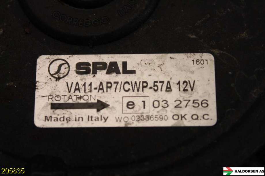 Kjølevifte til ATV ATV diverse merker 0-->>  (ARCTIC CAT WILDCAT TRAIL XT700||VA11-AP7/CWP-57A 12V)