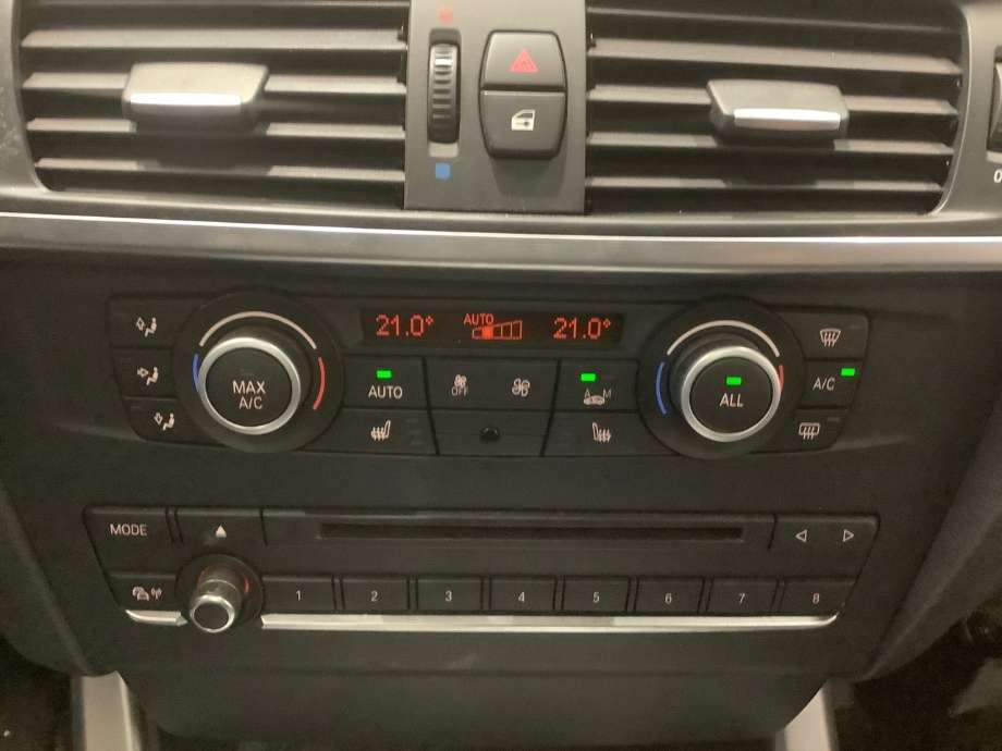 Varmeapparat betjening til BMW X3 2010-2017 (F25) (F25) (BMW|64 11 9 312 722|9 208 591 AI04|A2C87187200)