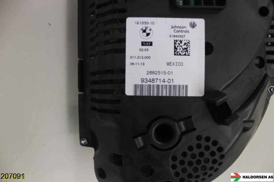 Instrumentpanel til BMW X3 2010-2017 (F25) (F25) (BMW|62 10 6 993 488|2682515-01|9348714-01)