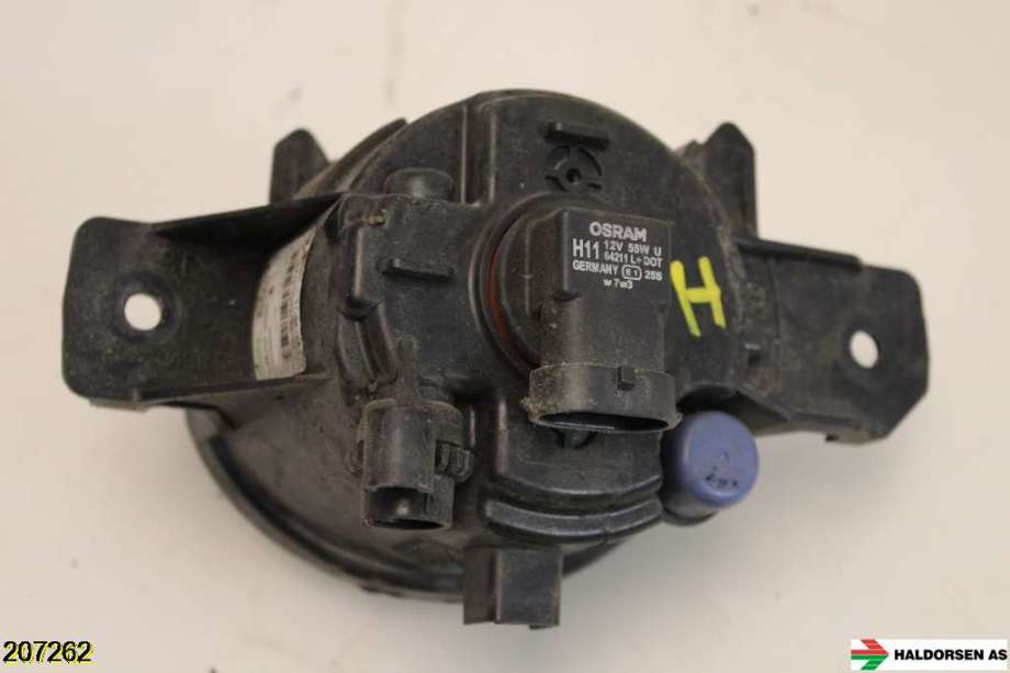Tåkelykt høyre foran til Nissan Qashqai 2007-2010 (Type I, Fase 1)  (NISSAN|B6A508990A|261508990A|)
