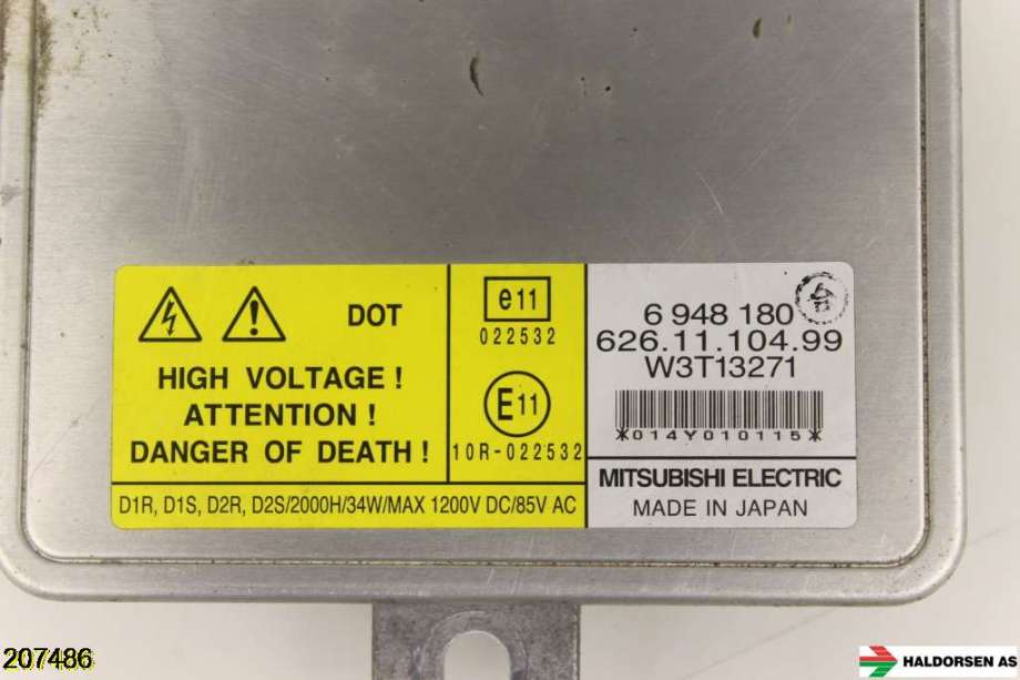 Styreenhet xenon/ballast til BMW 3-Serie 2005-2011 (E90/E91/E92/E93) (E90/E91/E92/E93) (BMW|626.11.104.99|6 948 180|)