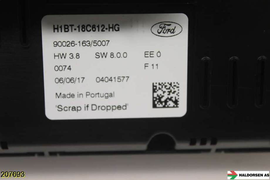 Varmeapparat betjening til Ford Fiesta 2017-->> (Type VII)  (FORD|H1BT-18C612-HJ|2336017|H1BT-18C612-HG)