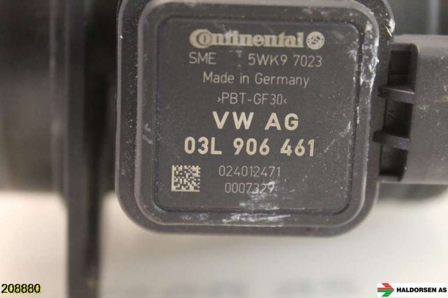 Luftmengde/luftmassemåler til VW Golf, Plus/Cross 2009-2013 (Fase 2)  (VOLKSWAGEN|03L 906 461|)