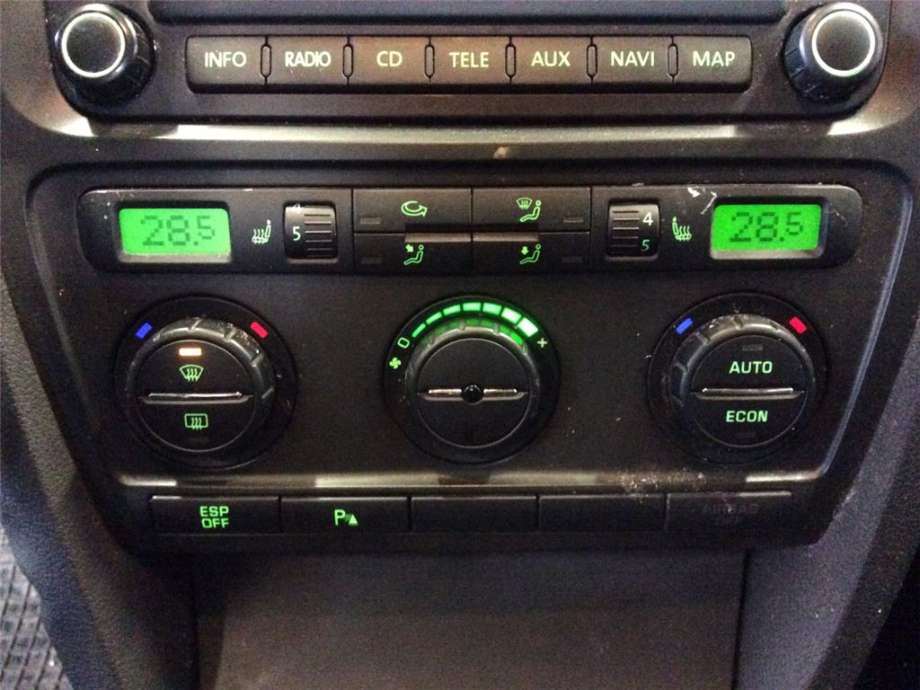 Varmeapparat betjening til Škoda Octavia 2005-2008 (Type II, Fase 1)  (SKODA|1Z0 907 044 AC|)