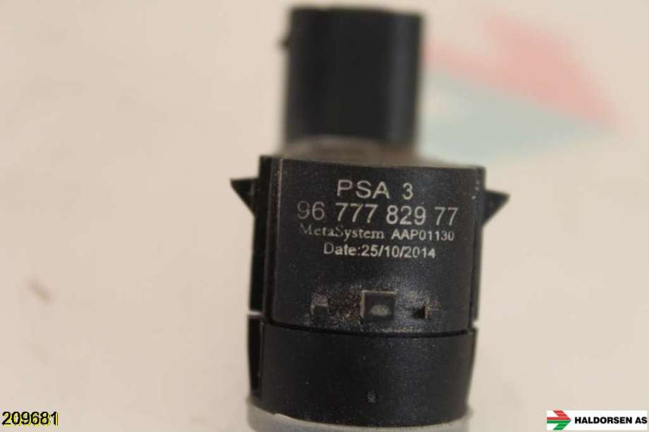 Parkeringssensor bak til Peugeot 3008 2009-2016 (Type I)  (PEUGEOT|96 777 829 80|6528 Y4|96 777 829 77)