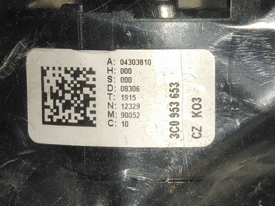 Airbag slepering til VW Passat 2005-2010 (B6) (B6) (VOLKSWAGEN|3C0 959 653|)