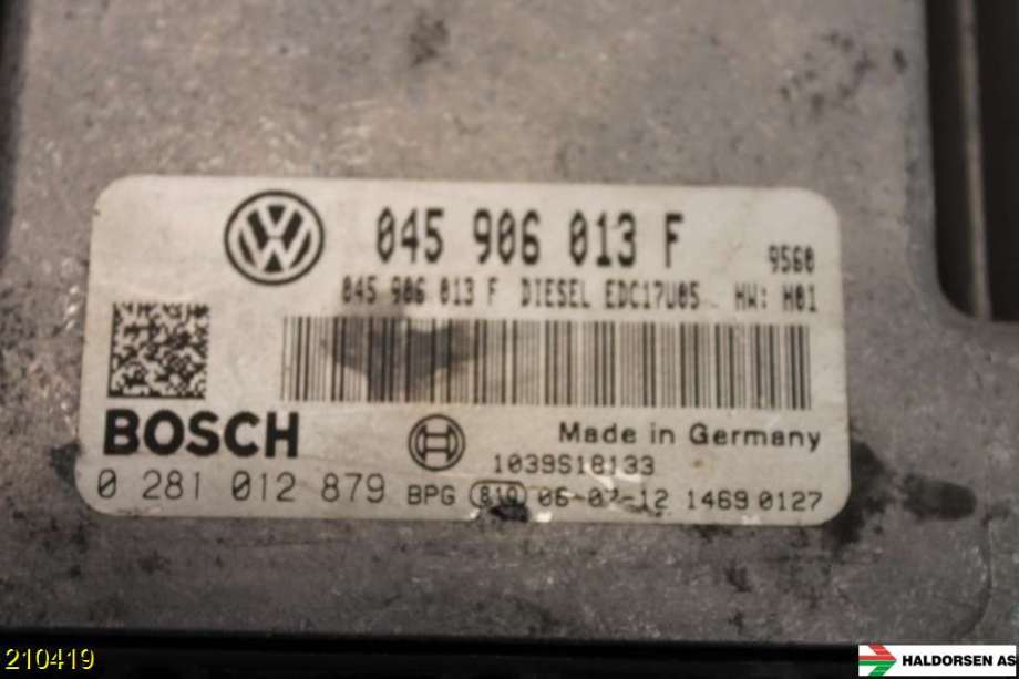Styreenhet motor til VW Polo 2005-2009 (Type IV, Fase 2)  (VOLKSWAGEN|045 906 013 F|)