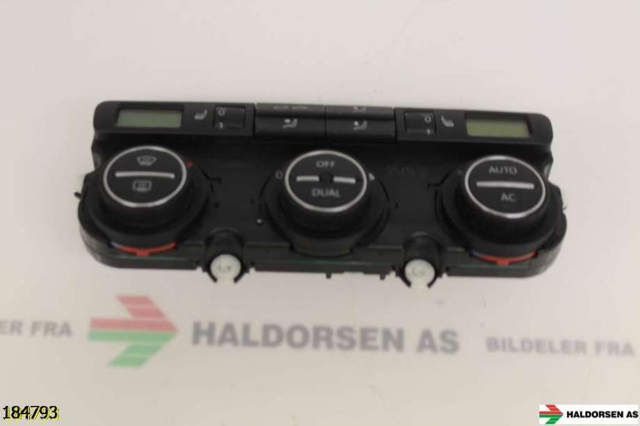 Varmeapparat betjening til VW Tiguan 2007-2011 (Type I, Fase 1)  (VOLKSWAGEN|1K0 907 044 DA|)