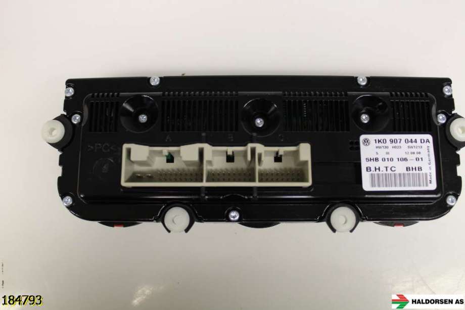 Varmeapparat betjening til VW Tiguan 2007-2011 (Type I, Fase 1)  (VOLKSWAGEN|1K0 907 044 DA|)
