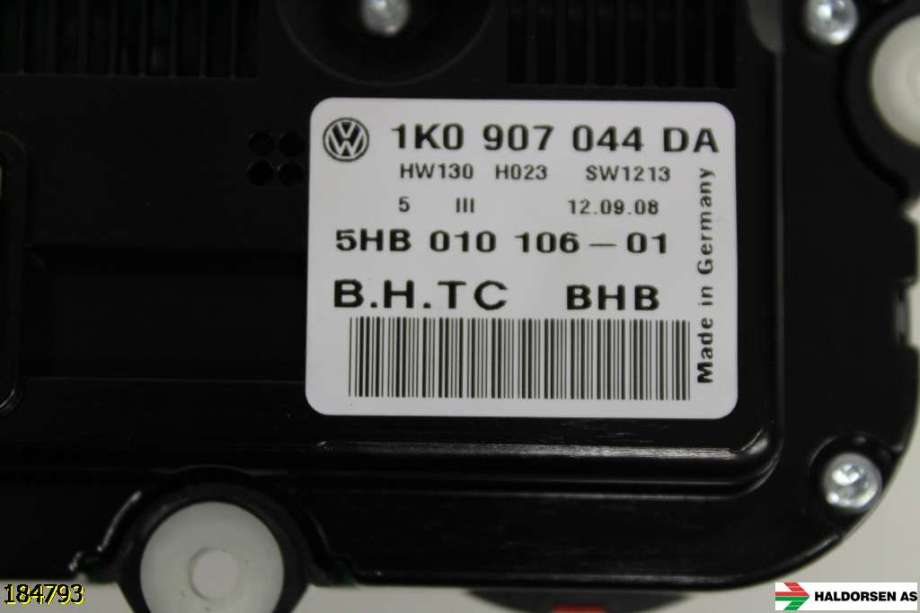 Varmeapparat betjening til VW Tiguan 2007-2011 (Type I, Fase 1)  (VOLKSWAGEN|1K0 907 044 DA|)