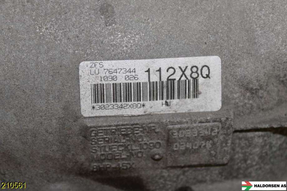 Girkasse automat til BMW 3-Serie 2012-2018 (F30/F31/F34) (F30/F31/F34) (BMW|24 00 7 647 344|)