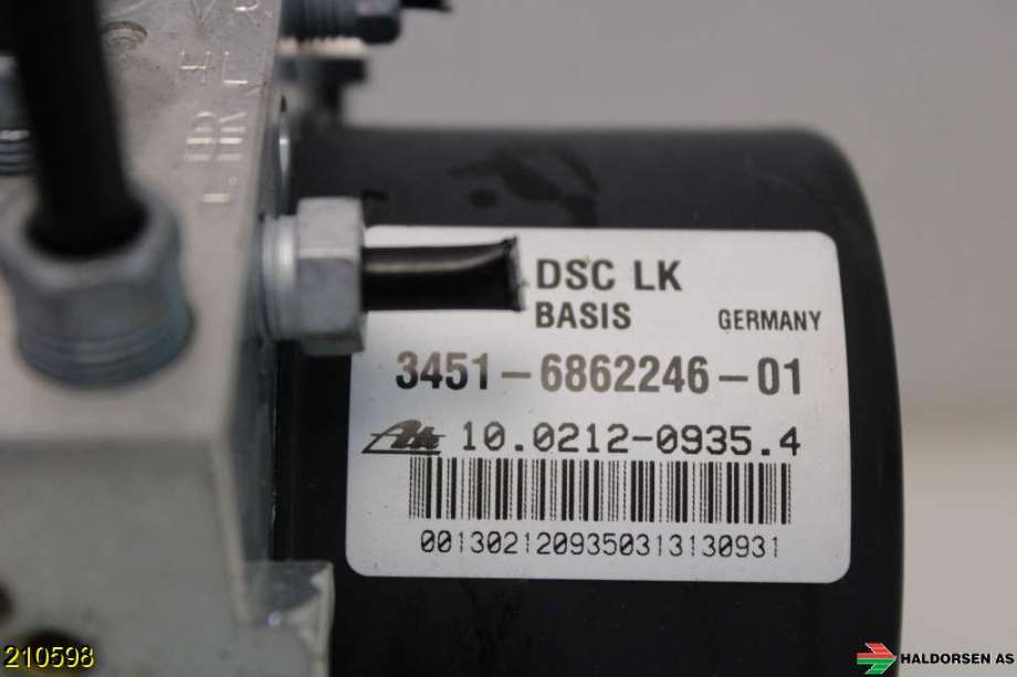 ABS sentral til BMW 3-Serie 2012-2018 (F30/F31/F34) (F30/F31/F34) (BMW|34 51 6 862 250|)